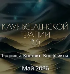 Клуб ВсеЛенской Терапии 2.0 «Границы. Контакт. Конфликты. Май 2026»